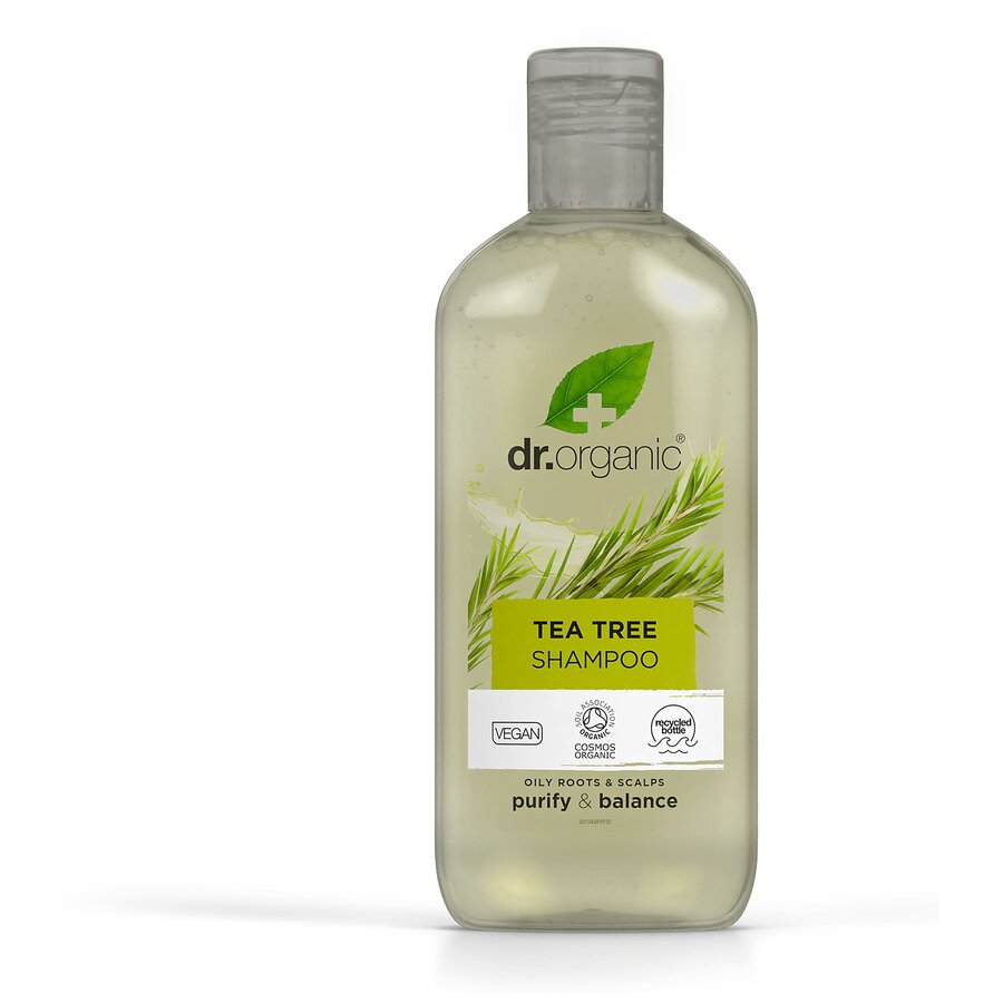 Dr Organic tea tree shampoo 265 ml