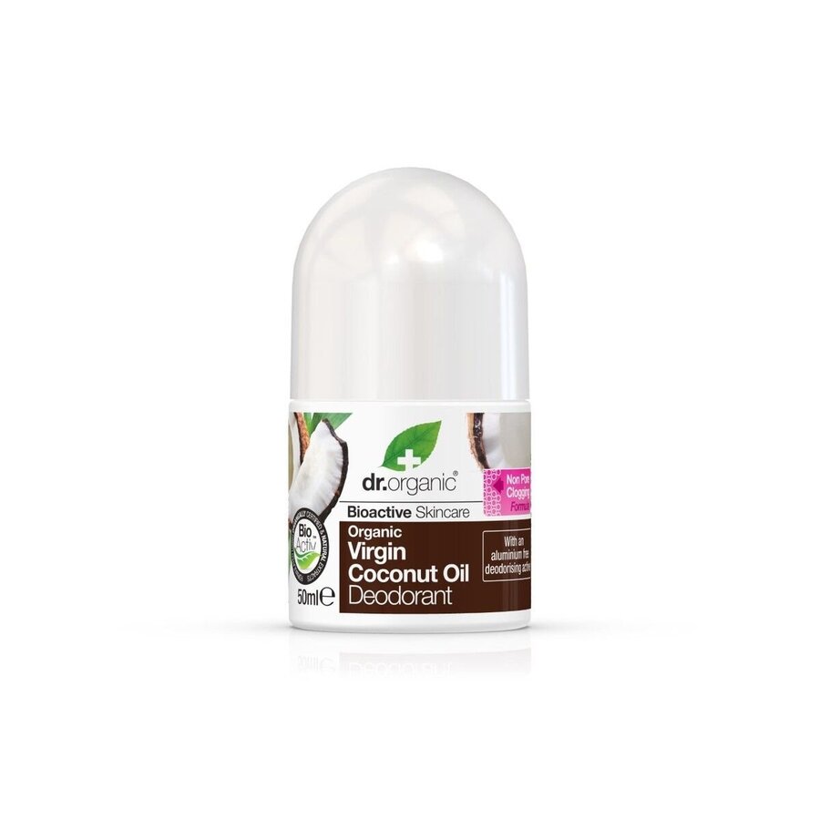 Dr Organic virgin coconut oil deo roll on 50 ml