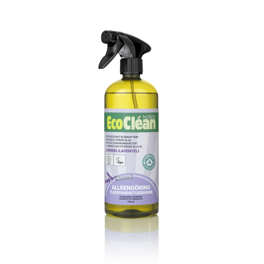 Eco clean universal rengjøring lavendel 750 ml