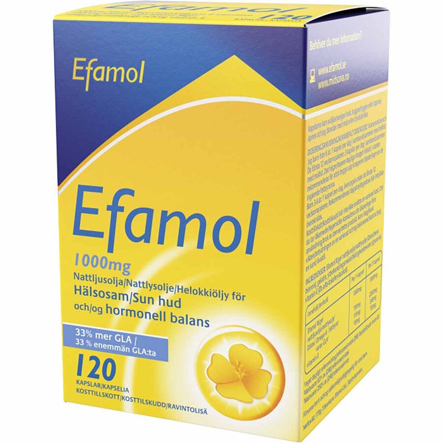 Efamol nattlysolje 120 kap