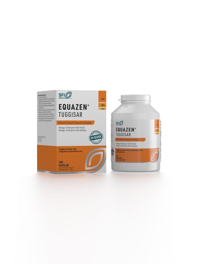 Equazen tyggekapsler 180 kap