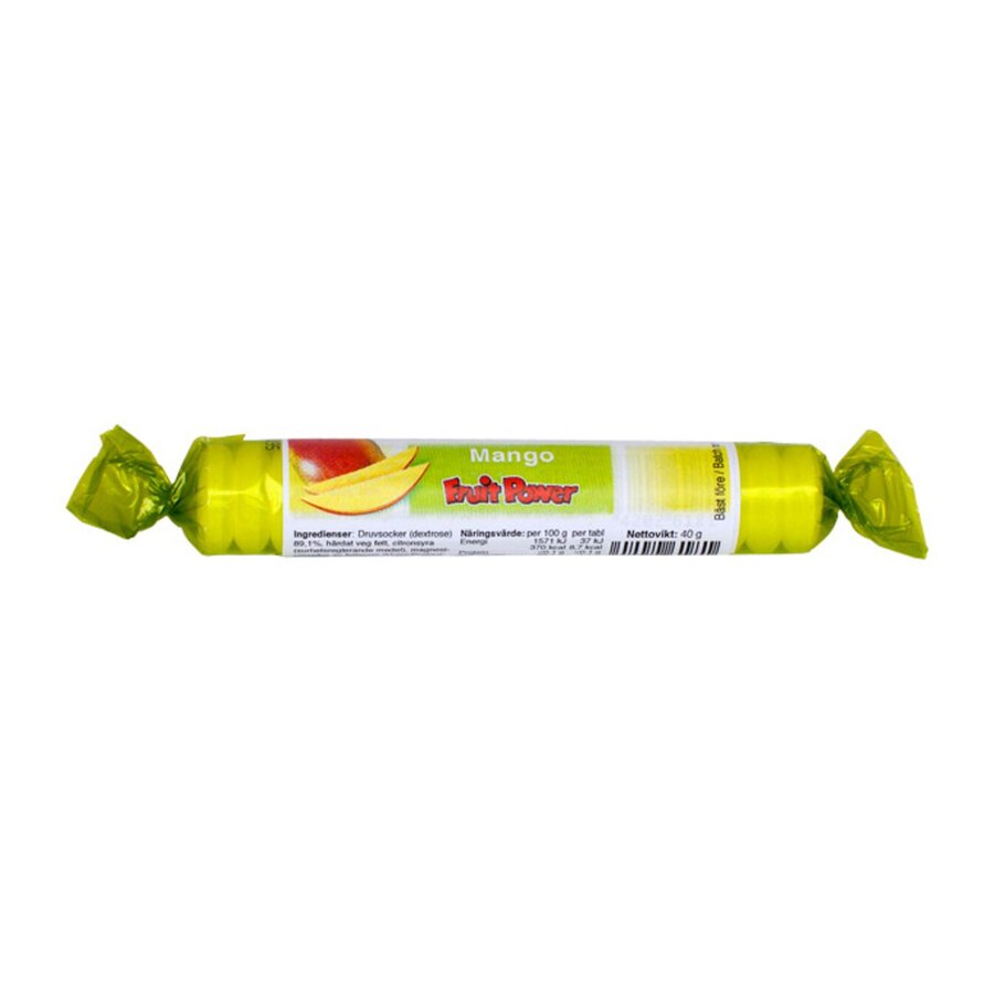 Fruit Power Druesukker Mango 17 tab