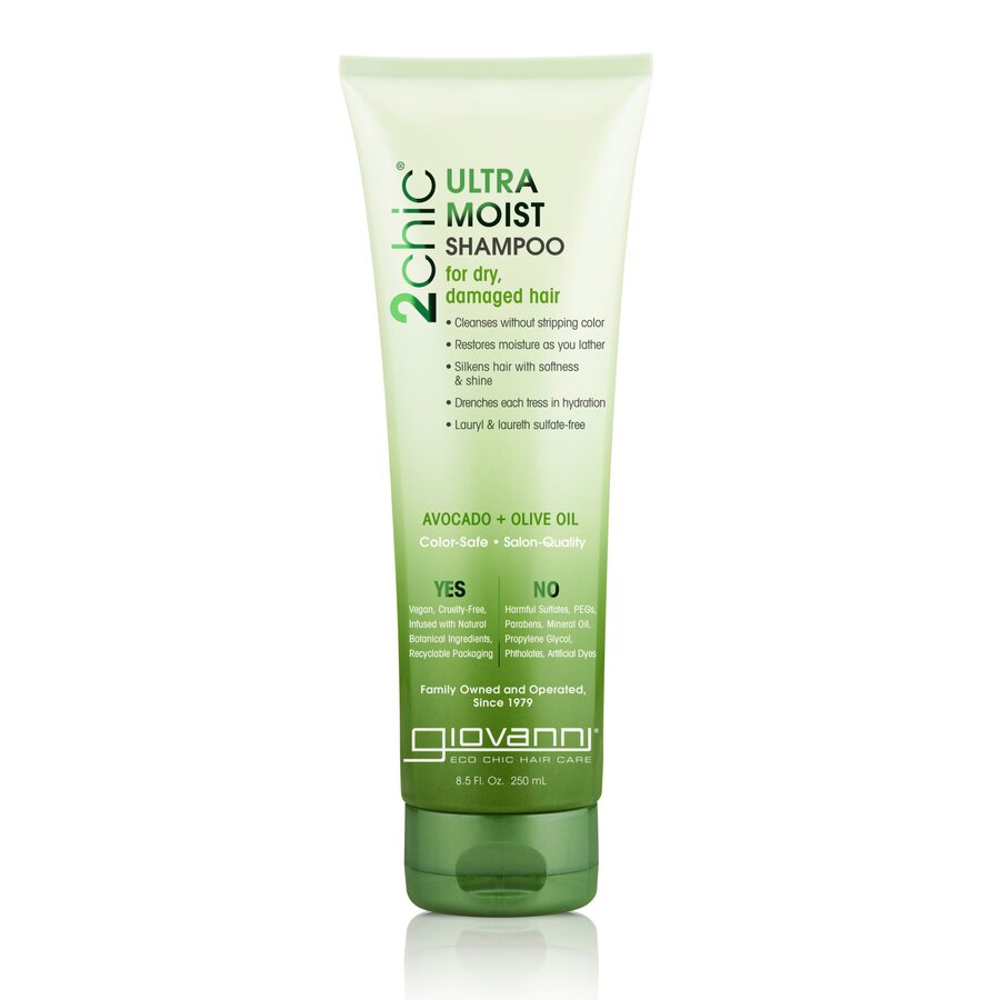 Giovanni avocado & olive oil ultra moist shampoo 250 ml
