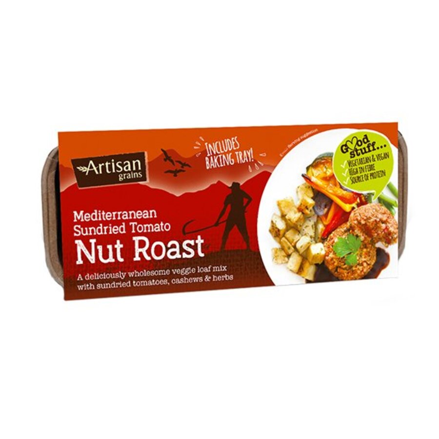 Artisan mediterranean sundried tomato nut roast 200 gr