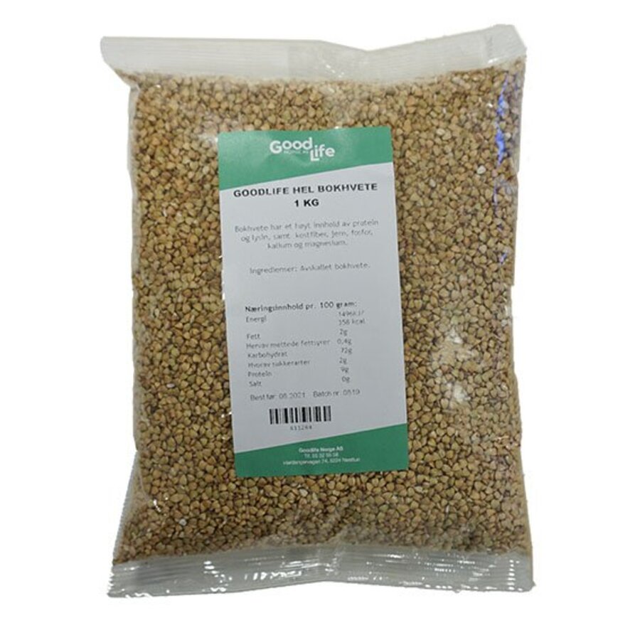Goodlife hel bokhvete 1 kg
