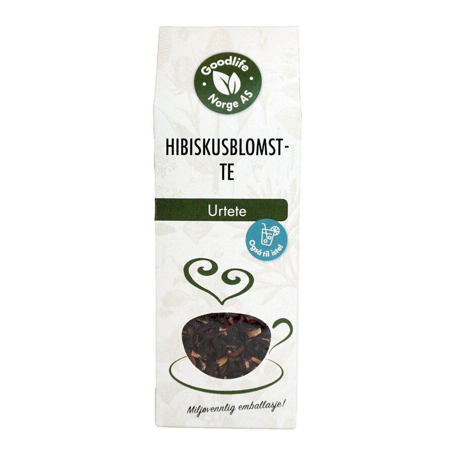 Goodlife hibiskusblomst te løsvekt 100 g
