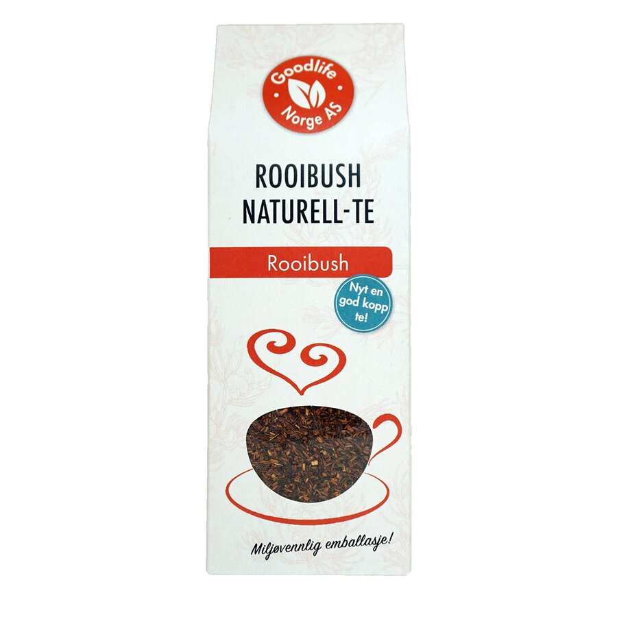 Goodlife rooibush naturell te løsvekt 80 g