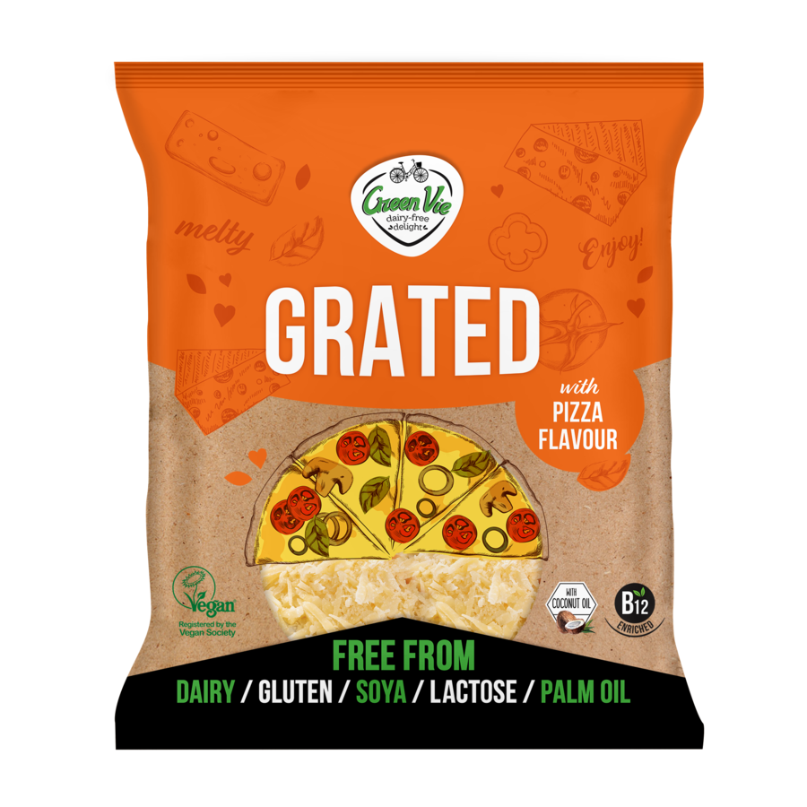 Greenvie Revet Ost Med Pizzasmak 150gr