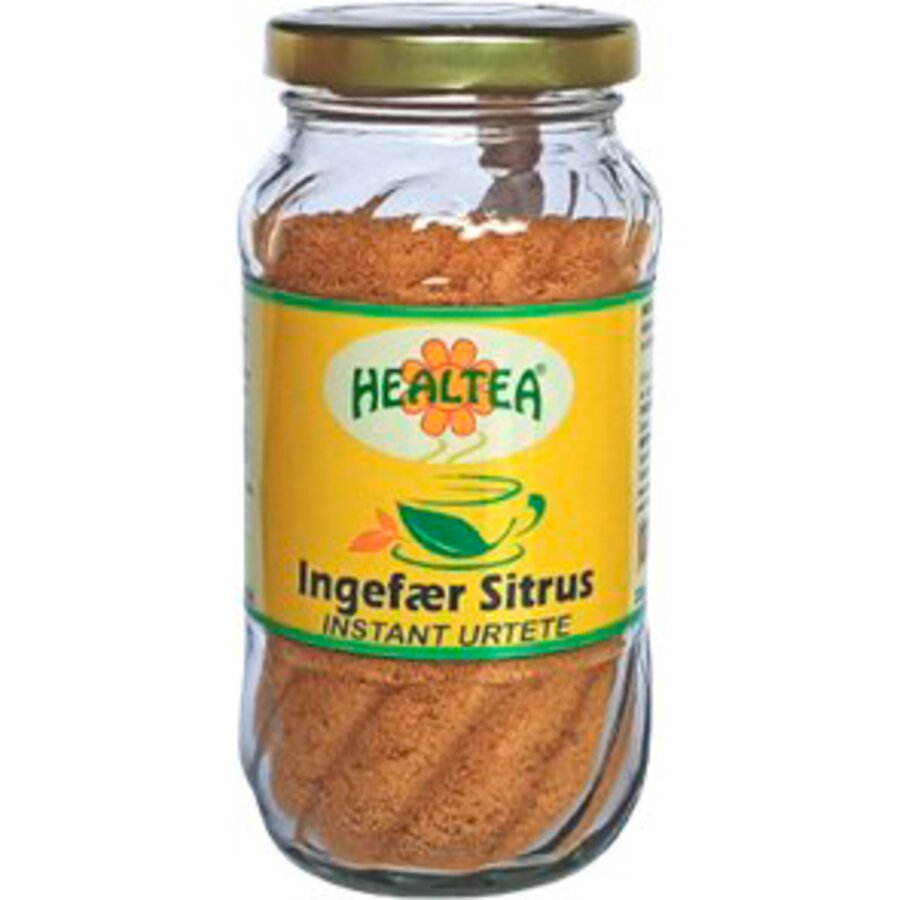 Healtea ingefær sitrus instant urtete 225 g