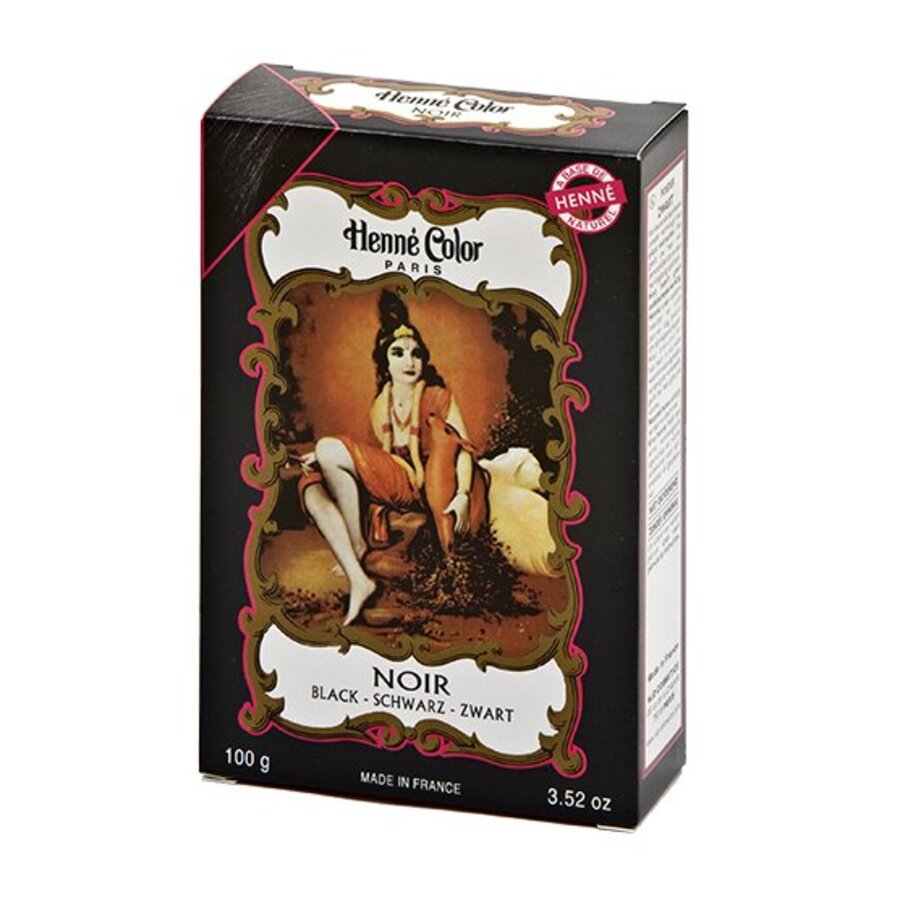 Henna sort hår farge pulver 100 gr