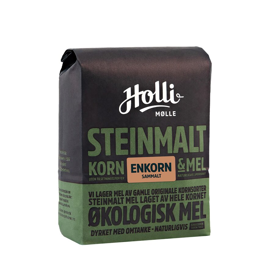 Holle Mølle økologisk enkorn sammalt 1 kg