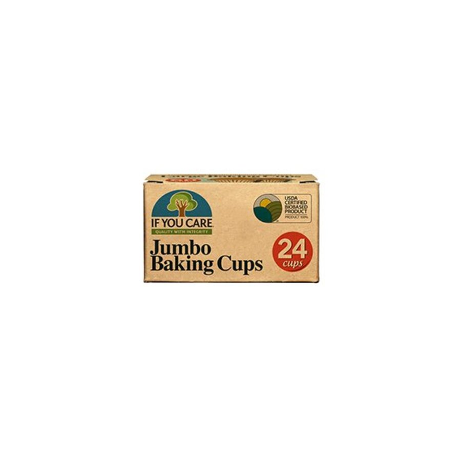If you care jumbo baking cups 24 stk