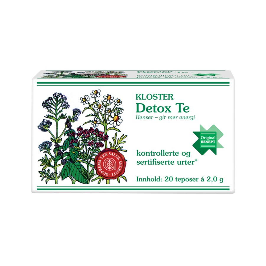 Kloster detox te 20 poser