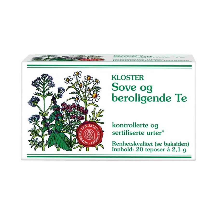 Kloster sove & beroligende te 20 poser