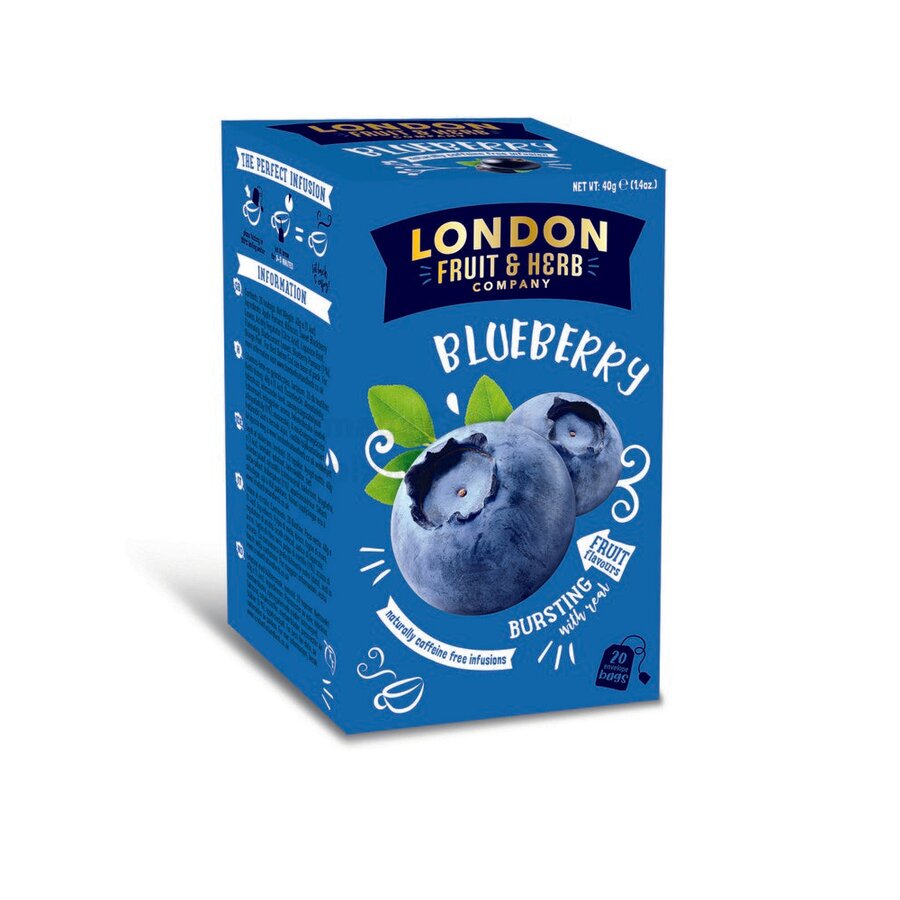 London Fruit & Herb blueberry 20 poser