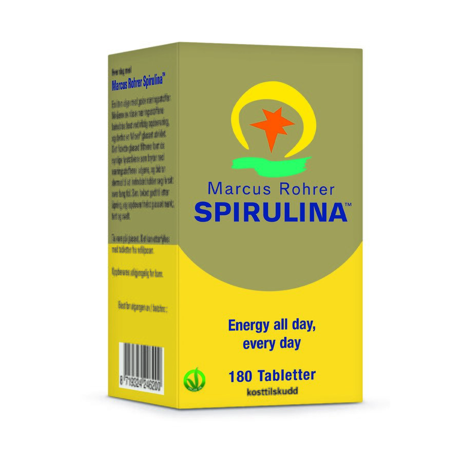 Marcus Rohrer spirulina 180 tabs