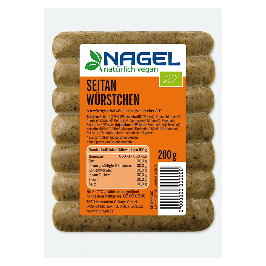 Nagel seitan pølser 200 g