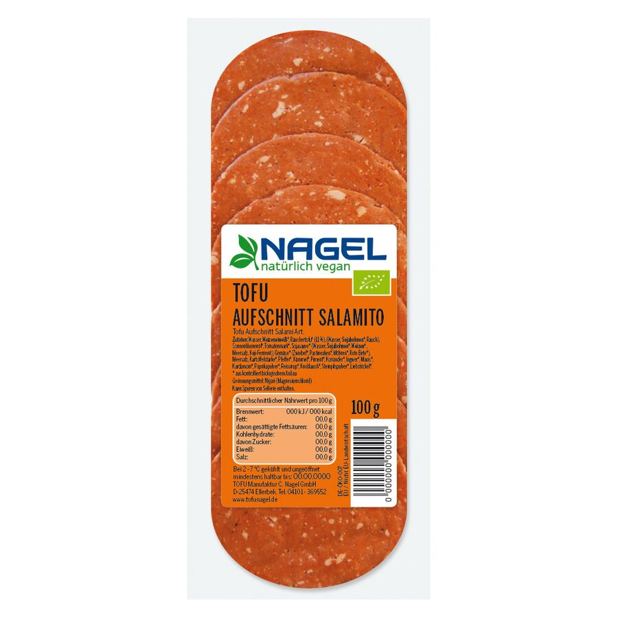 Nagel tofu salamito 100 g pålegg