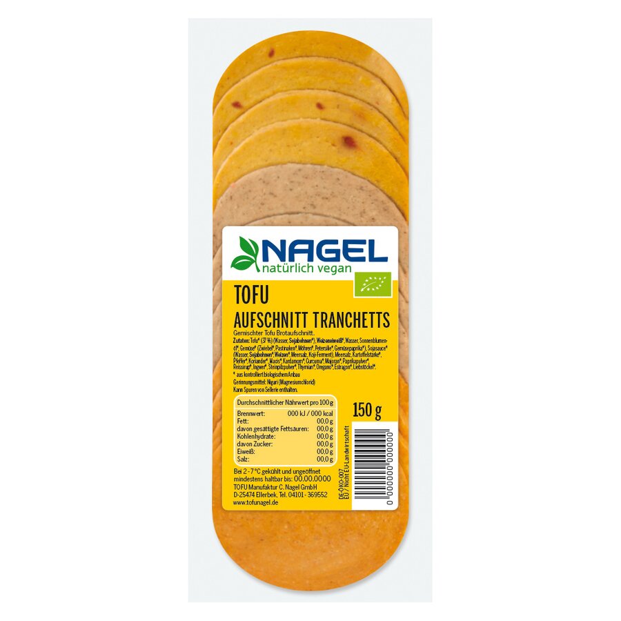 Nagel tofu tranchettes 100 g pålegg