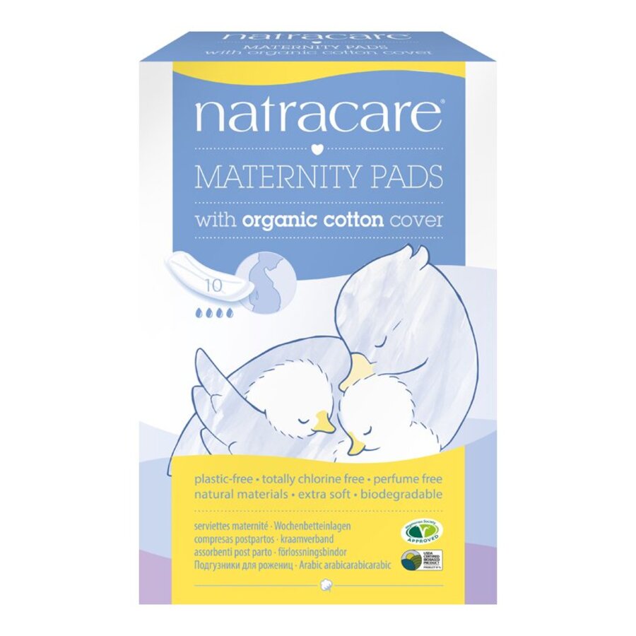 Natracare etterfødsel bind 10 stk