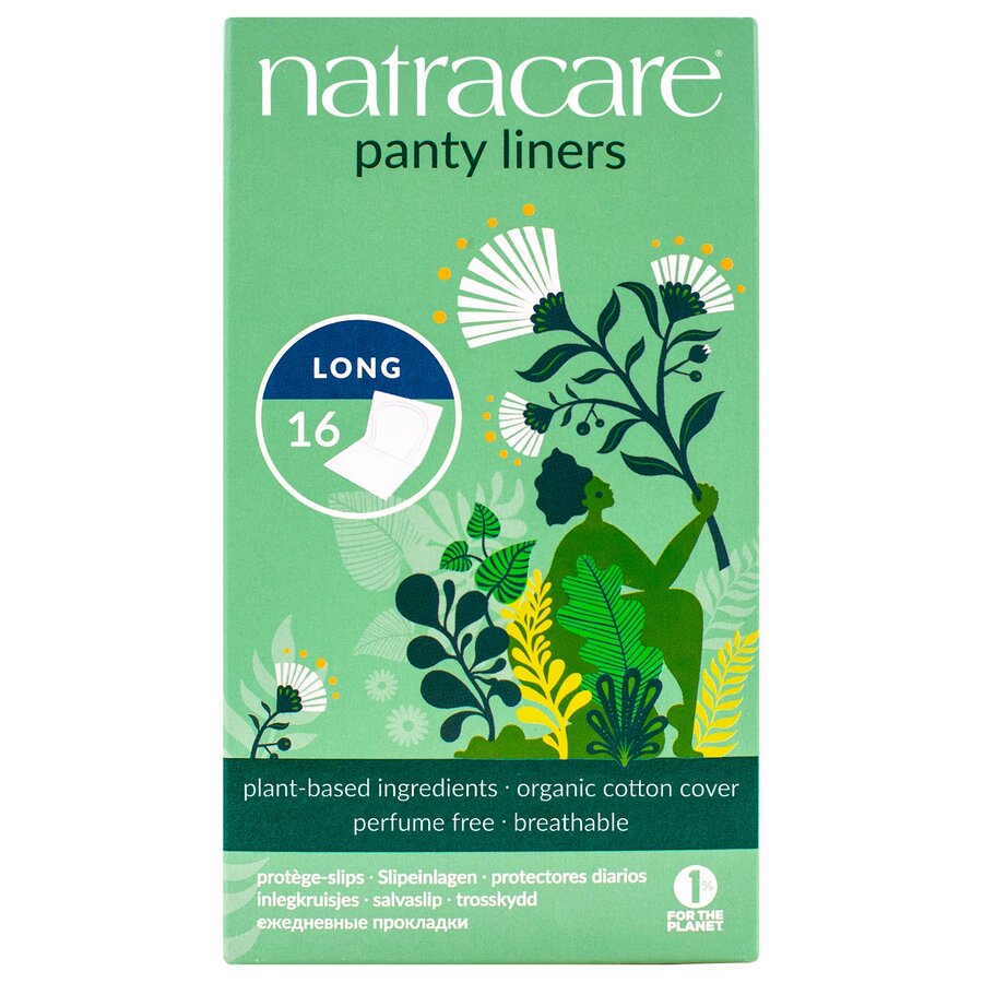 Natracare truseinlegg long 16 stk