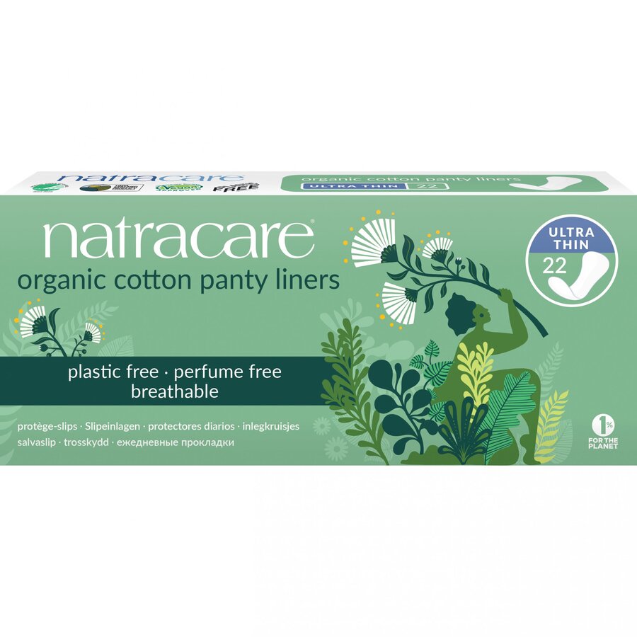 Natracare truseinlegg ultra tynn 22 stk