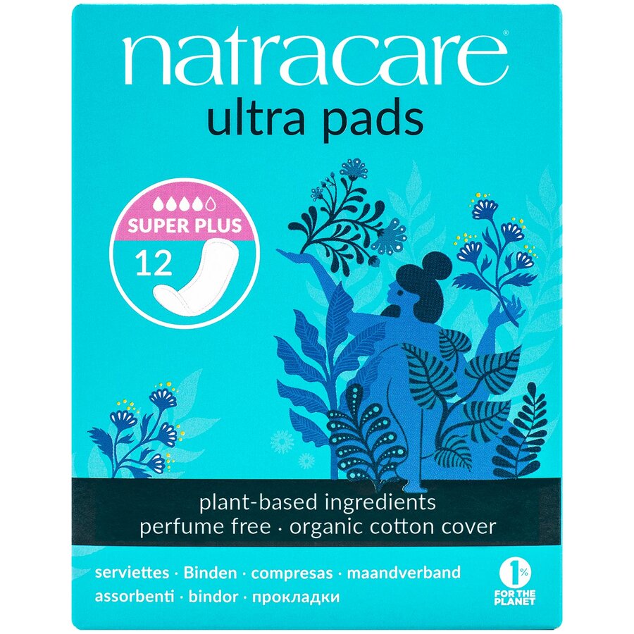 Natracare ultra bind super plus 12 stk