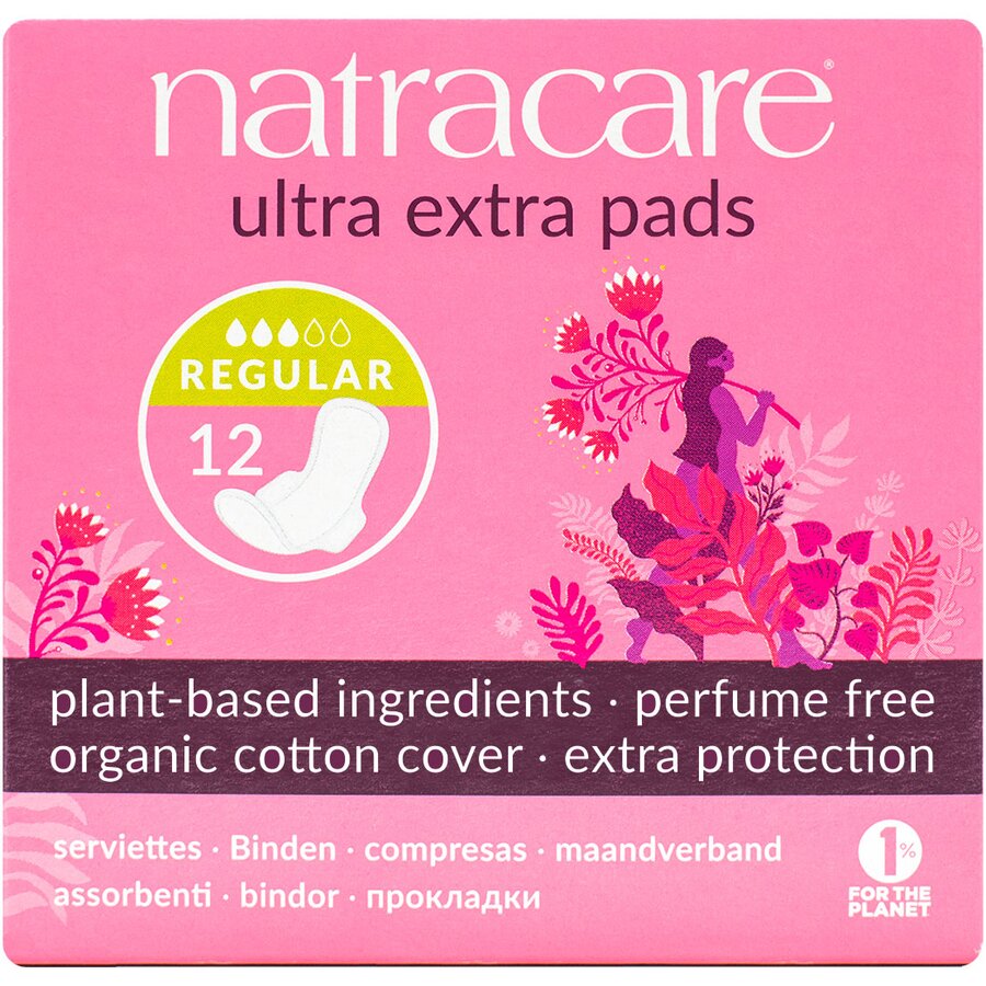 Natracare ultra extra bind normal 12 stk
