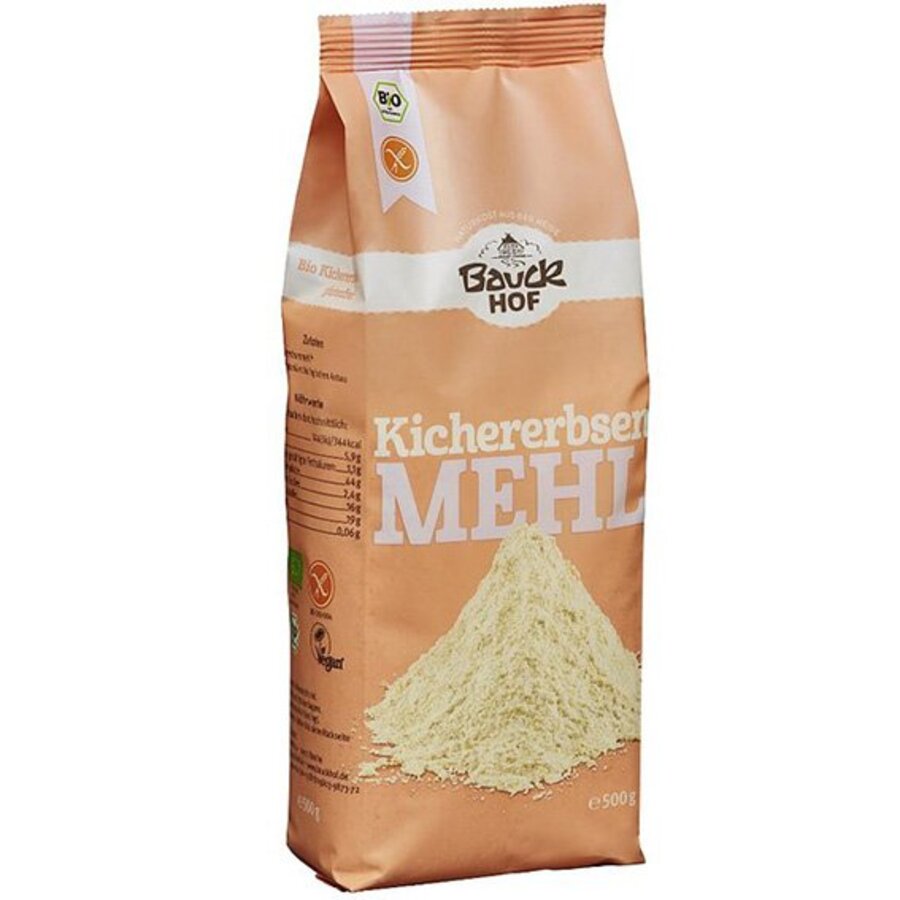 Bauck kikertemel 500 gr