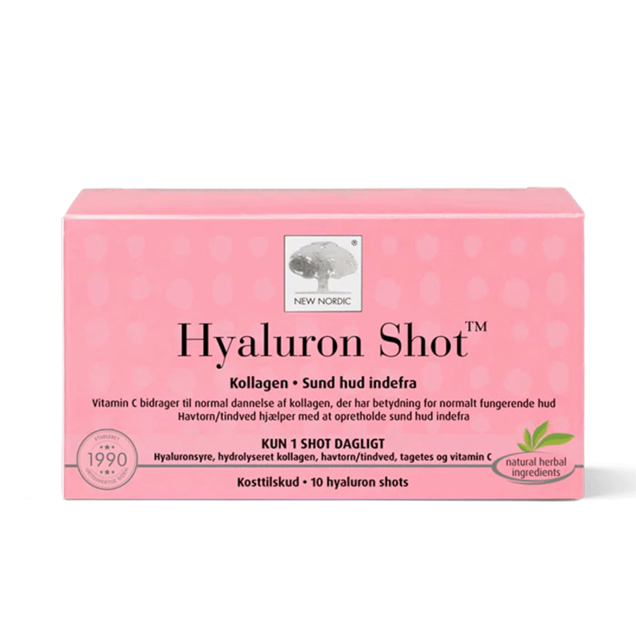 New Nordic Hyaluron Shot 10 x drikkeampuller