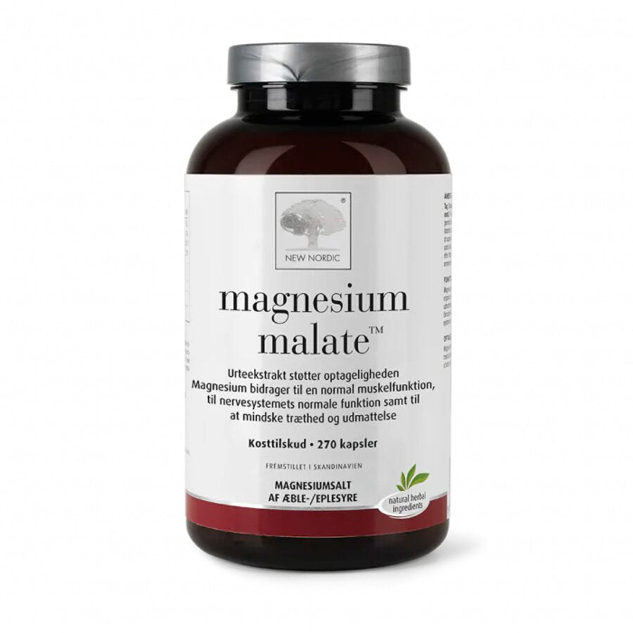 New Nordic magnesium malate 270 kapsler