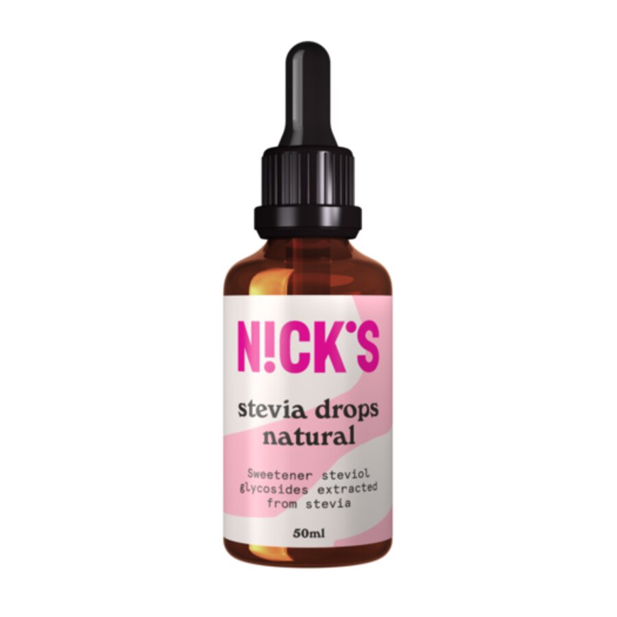 Nicks stevia dråper naturell 50 ml