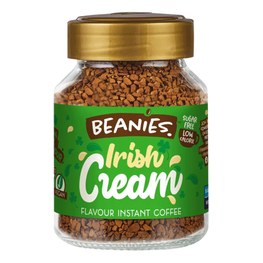 Beanies Irish Cream Flavour Instant Coffee 50 g