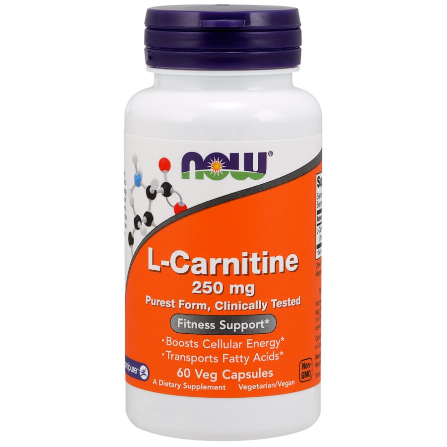 Now L-arginin 500 mg 100 kaps