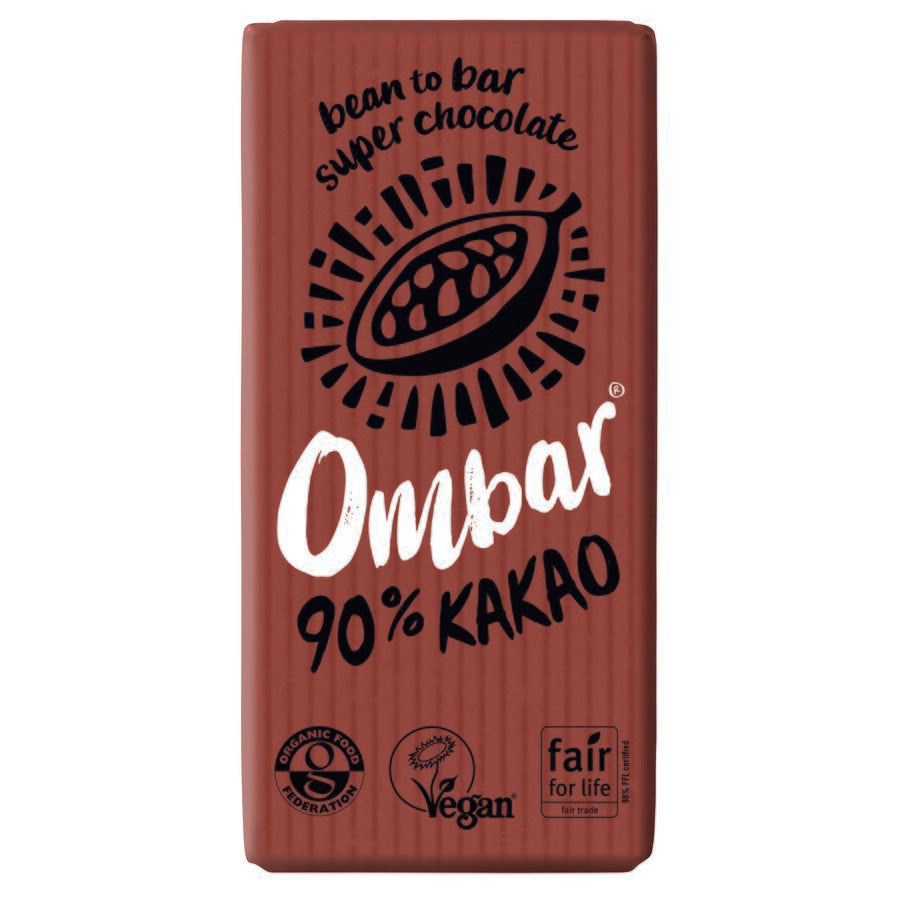 Ombar økologisk 90% sjokolade 35 g