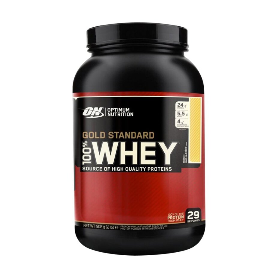 Optimum nutrition whey protein french vanilla creme 900 g