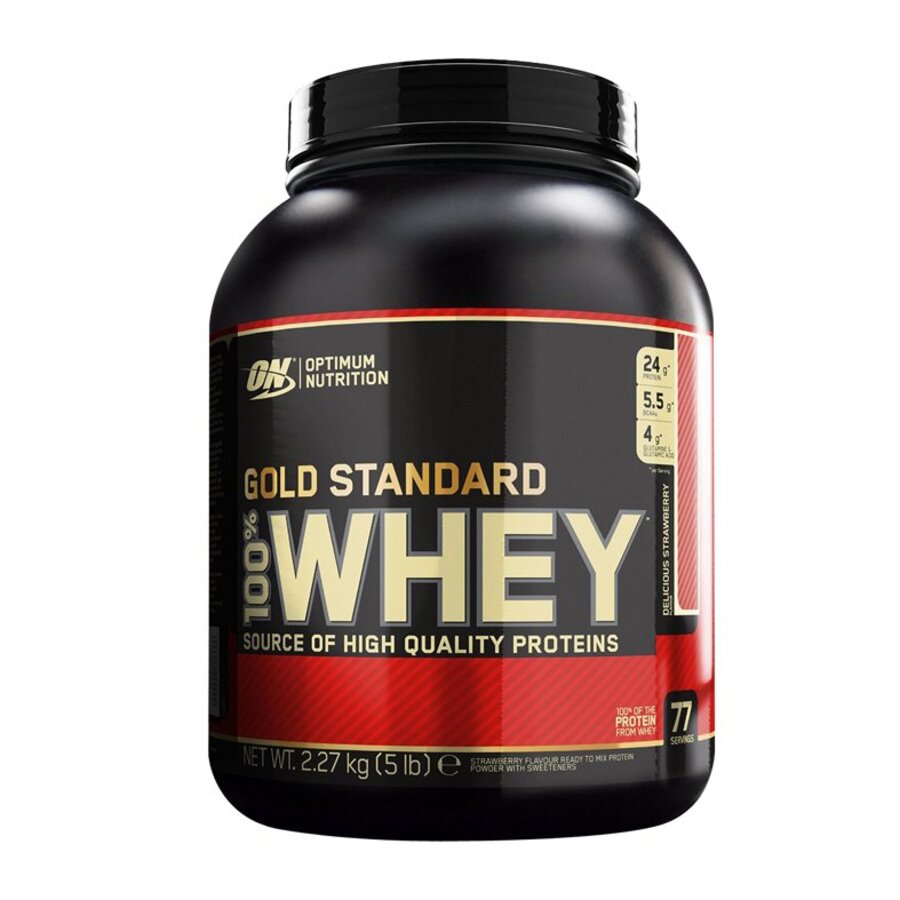 Optimum nutrition whey protein strawberry 2,27 kg