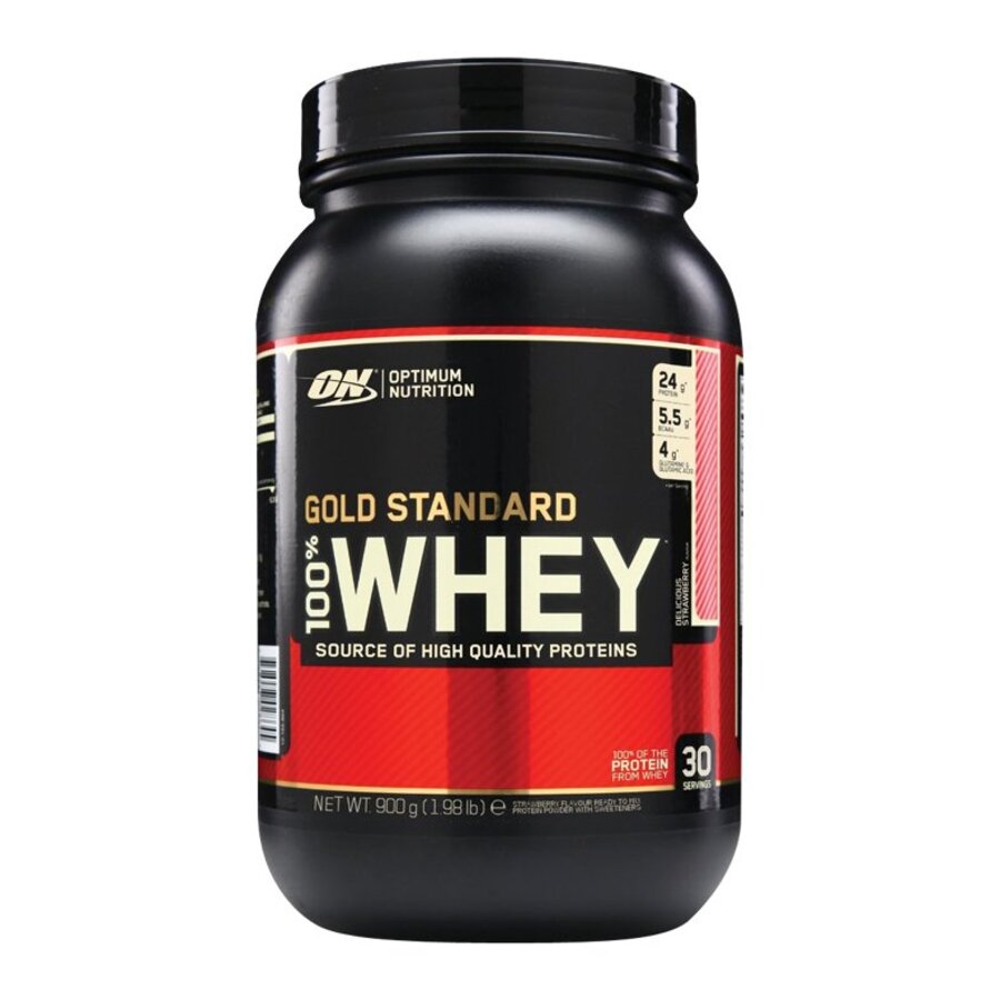 Optimum nutrition whey protein strawberry 900 gr