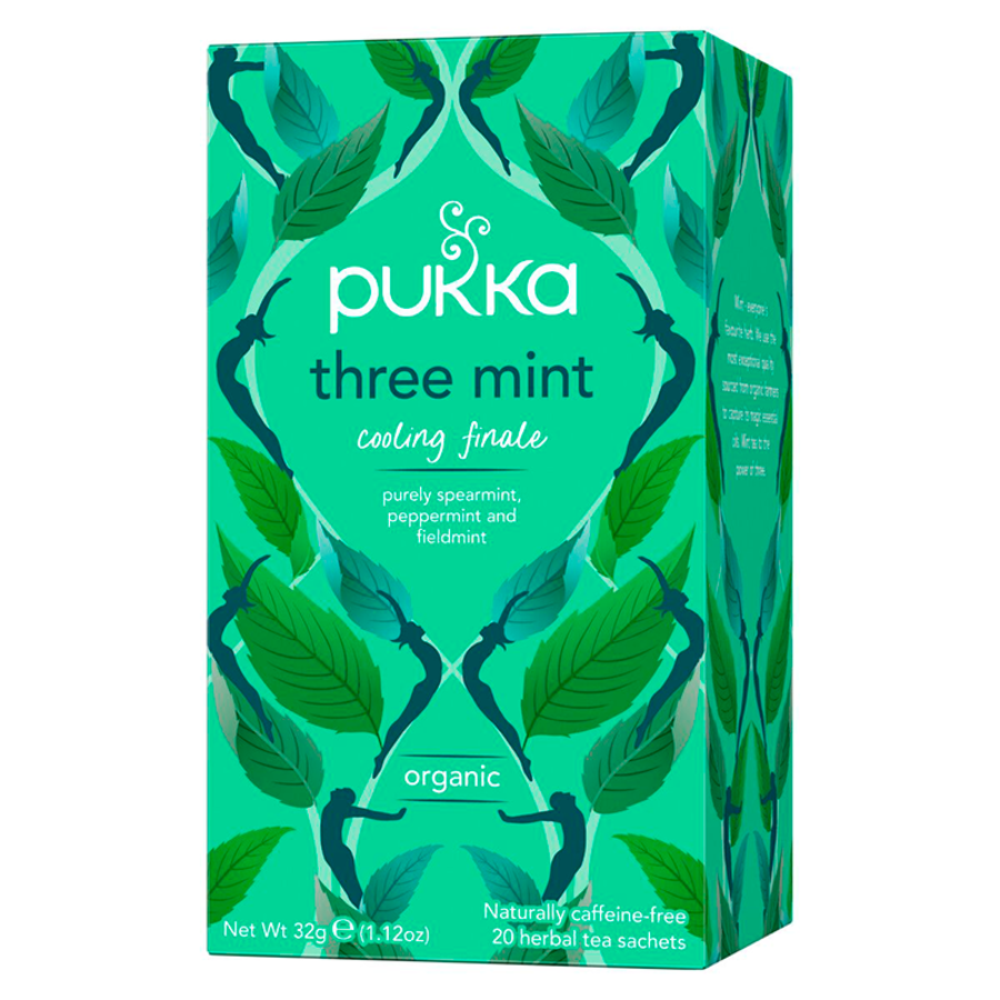 Pukka three mint 20 poser