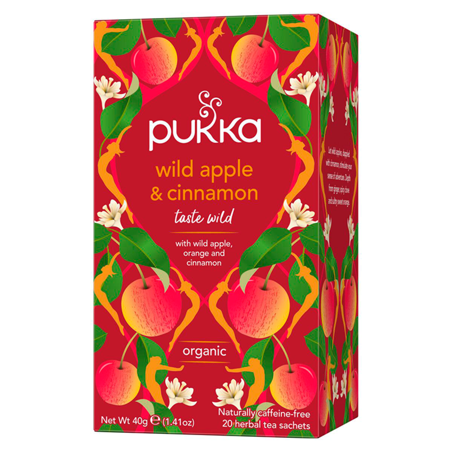 Pukka wild apple & cinnamon 20 poser