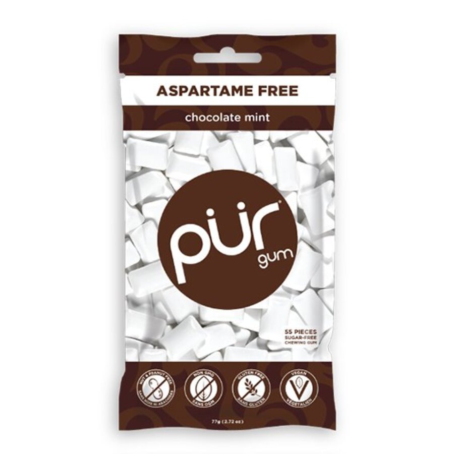 Pur gum chocolate mint 55 stk