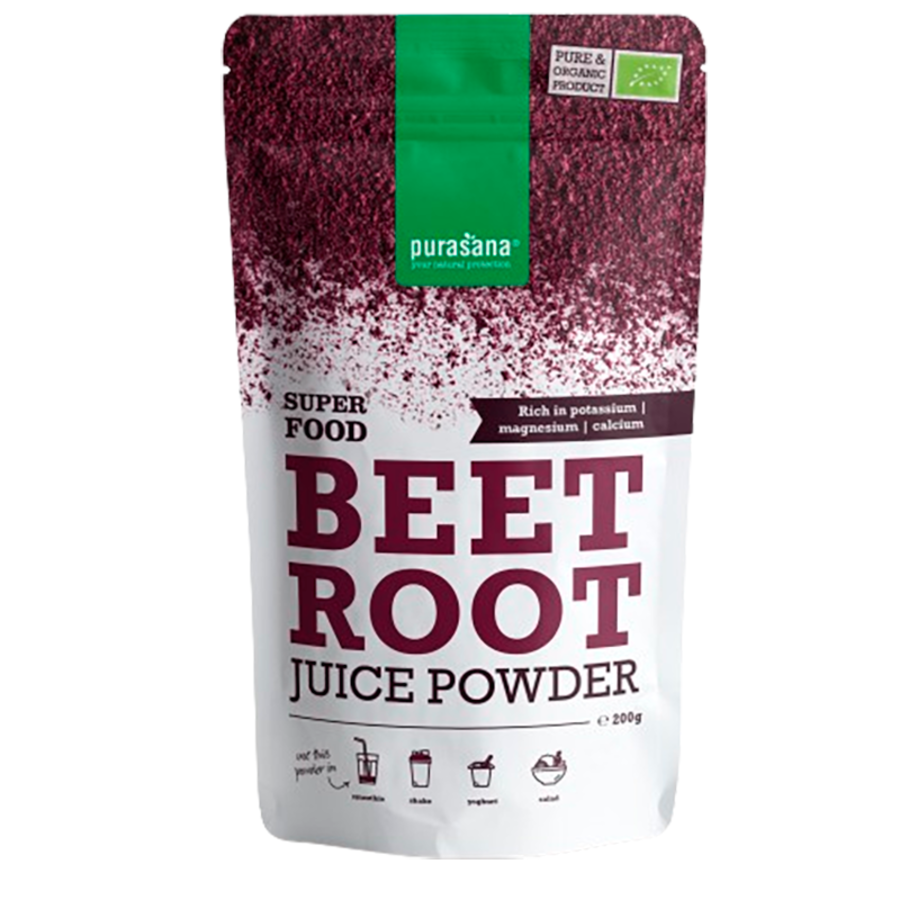 Purasana rødbetejuice pulver 200 g