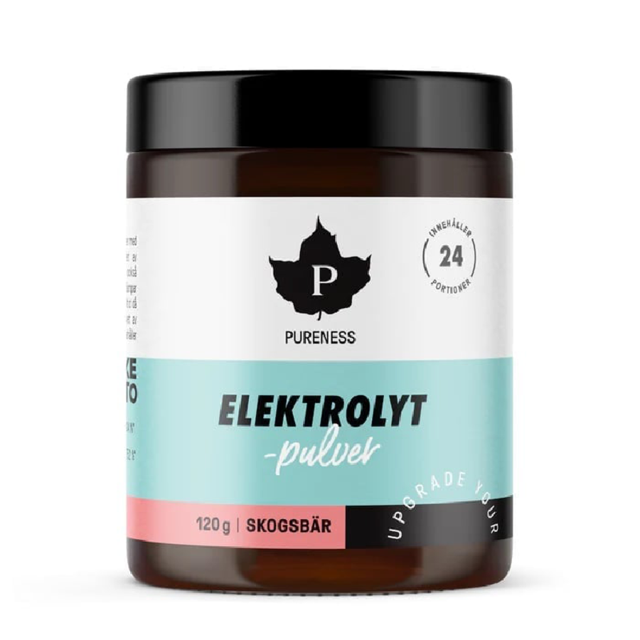 Pureness Elektrolyttpulver Skogsbær 120 gr