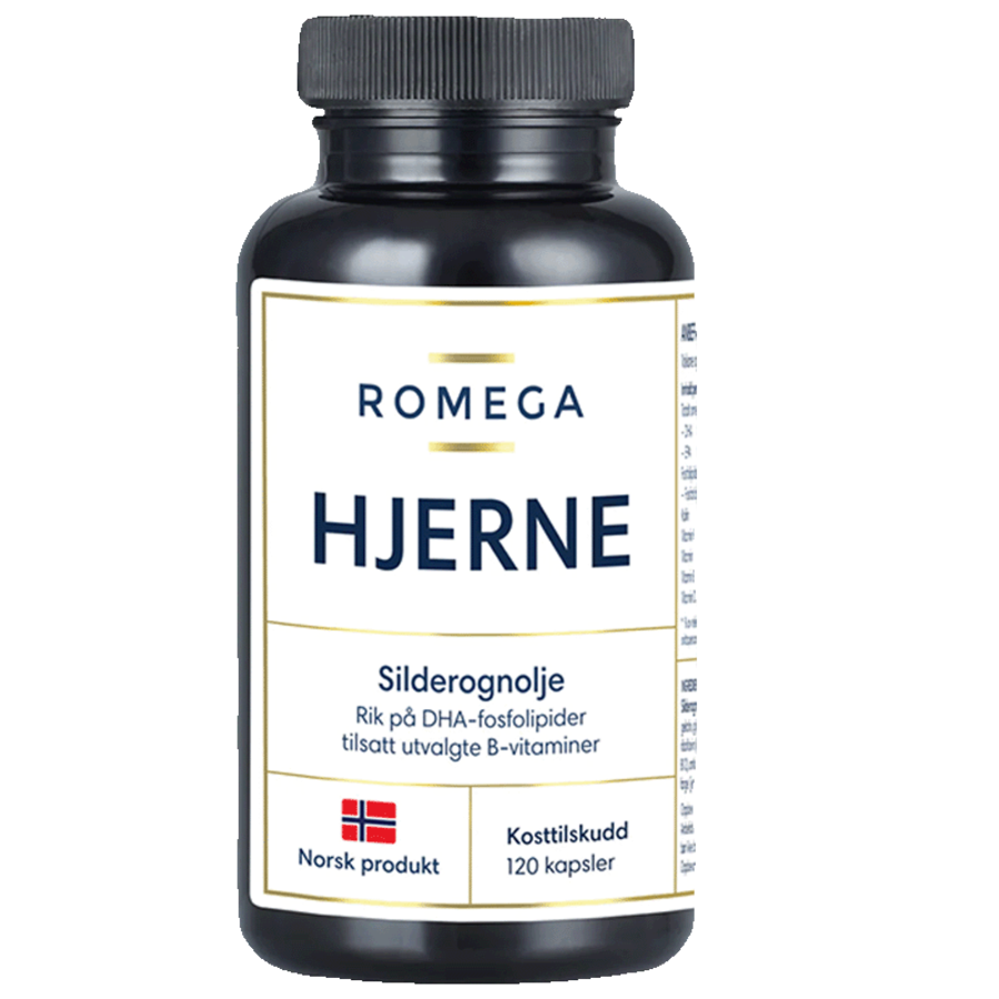 Romega Hjerne 120 kaps