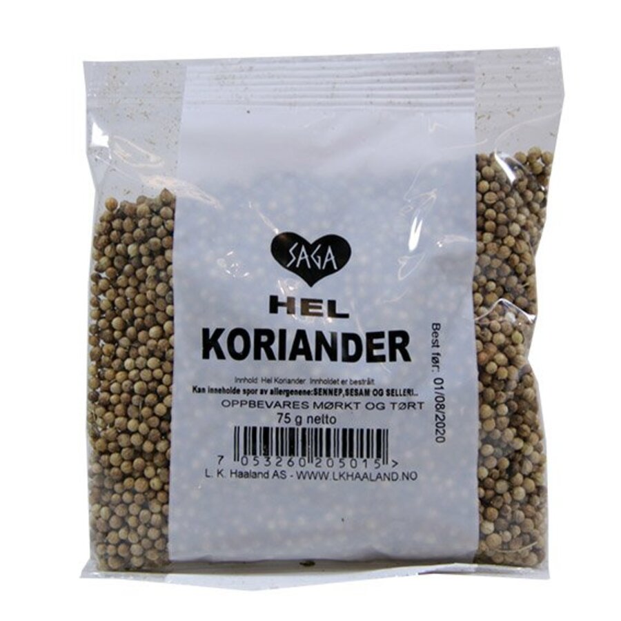 Saga hel koriander pose 40 g