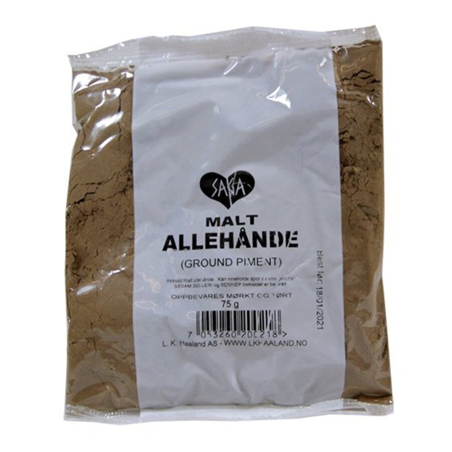 Saga malt allehånde pose 40 g