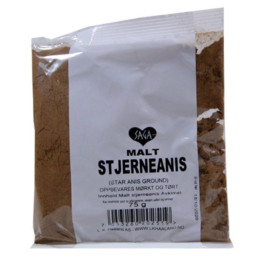 Saga malt stjerneanis pose 40 g