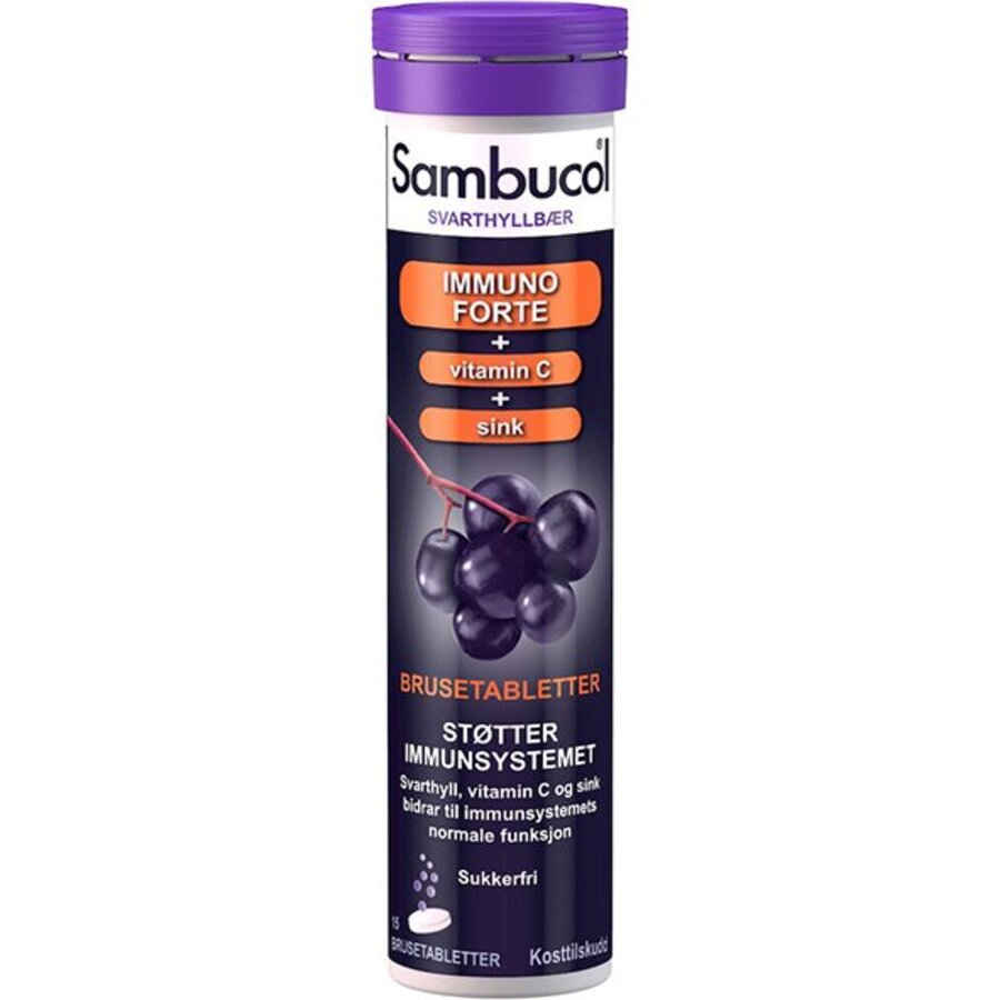 Sambucol brusetabletter 15 stk