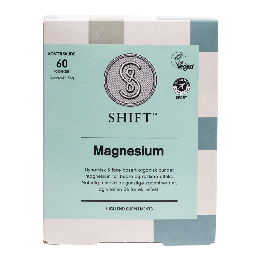 SHIFT Magnesium 60 tabletter