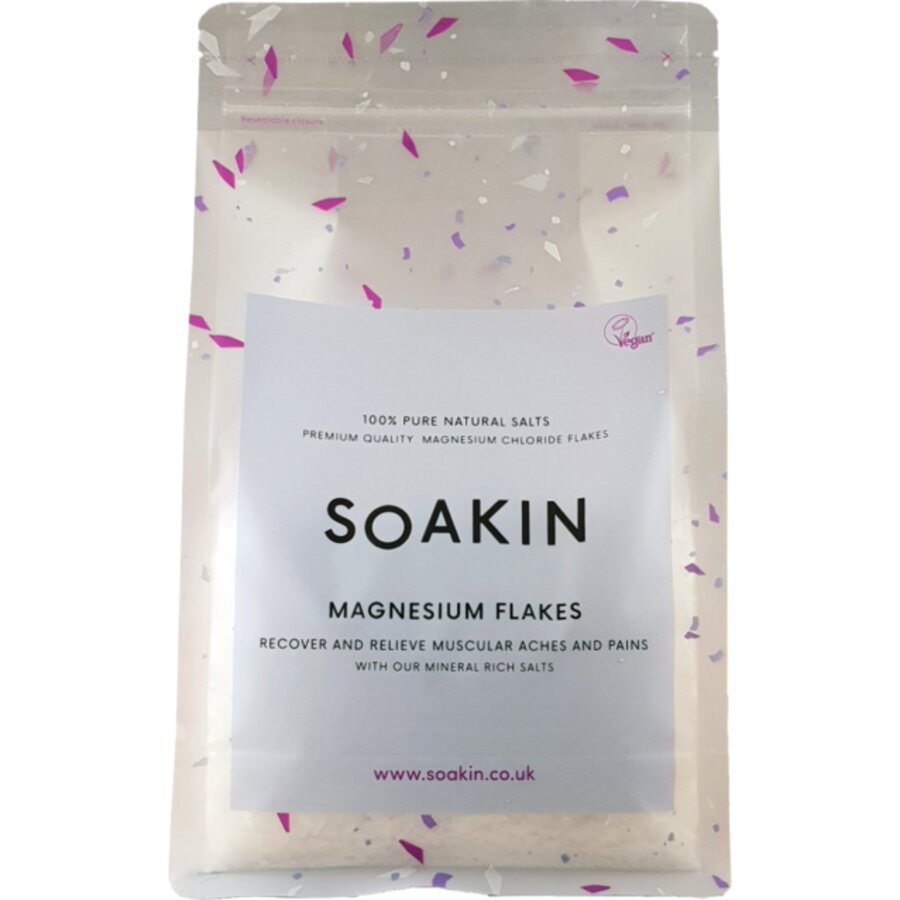 Soakin magnesiumflak badesalt 800 g